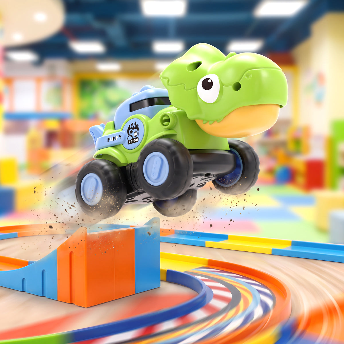 AAGILA Dinosaur Construction Trucks Toys for Boys Girls,Toddlers Sandbox Beach Vehicle Excavator Toys,Chrstmas Birthday Gifts for 2 3 4 5 Year Old Boys Girls