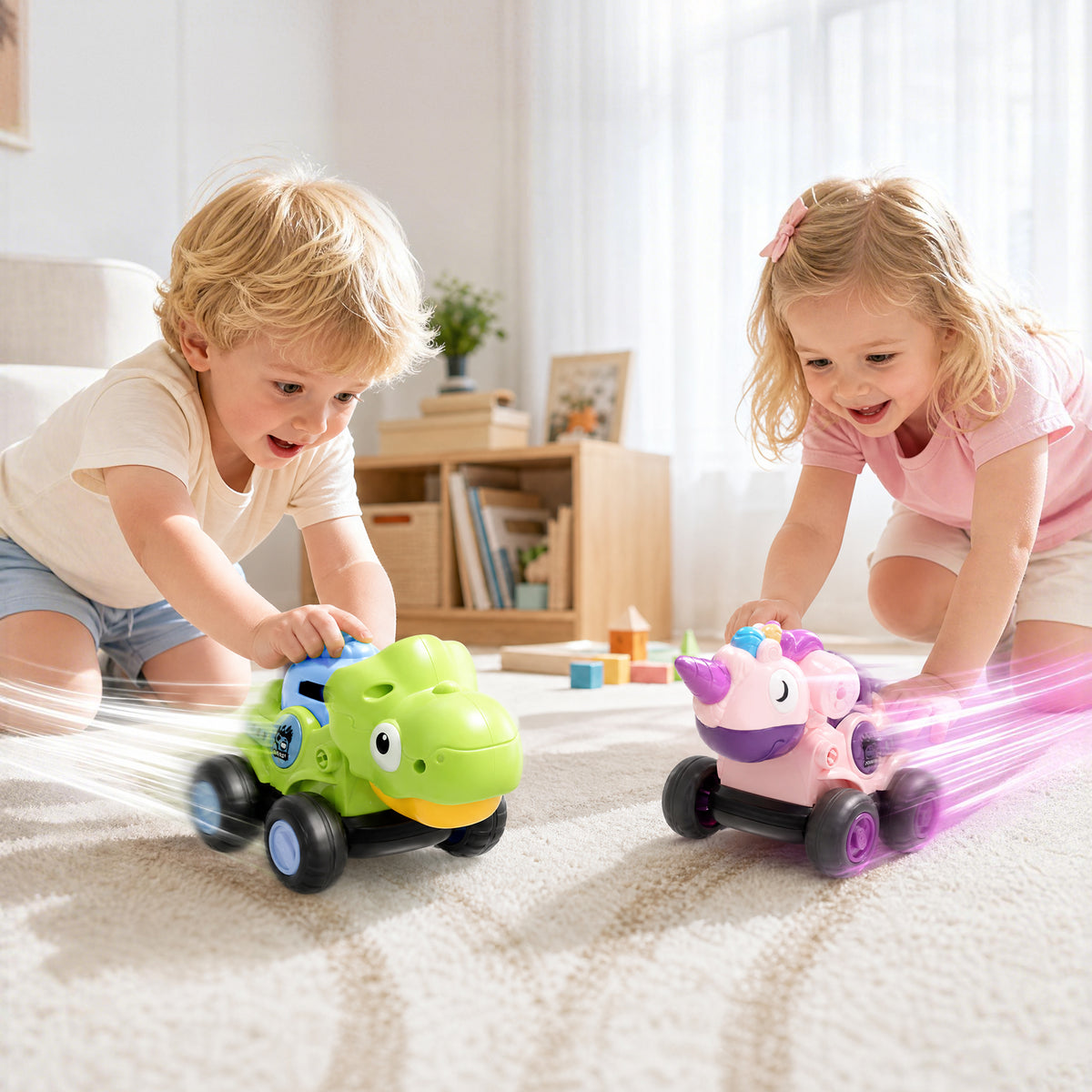 AAGILA Dinosaur Construction Trucks Toys for Boys Girls,Toddlers Sandbox Beach Vehicle Excavator Toys,Chrstmas Birthday Gifts for 2 3 4 5 Year Old Boys Girls